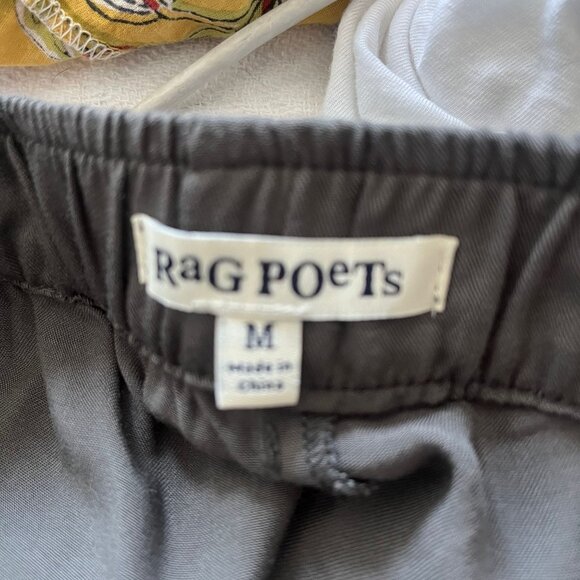 RAG POETS Women's Tie Front Keller Pant Size Medium - Picture 7 of 9